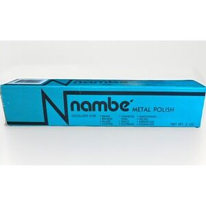 Vintage Nambe Metal Polish Original Formula RARE 2 Oz Brass Bronze Copper Silver